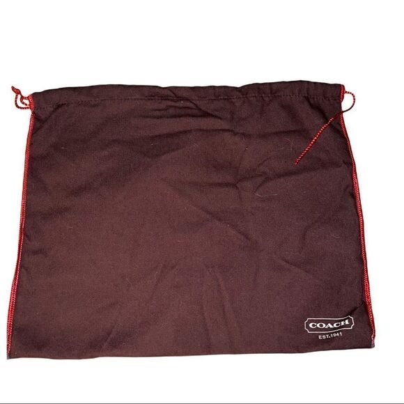 Coach brown drawstring dust cover bag ! - Picture 1 of 3